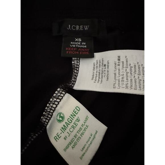 J. Crew 2 Joggers Set Women's Black/Navy Blue Drapey Comfort Size XS - Picture 3 of 10